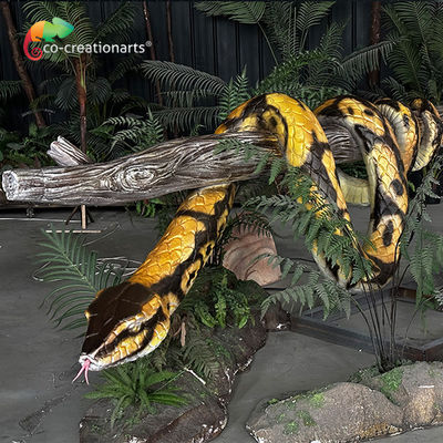 Bom preço. Animais simulados de serpentes animatrônicas para atrações de parques temáticos on-line