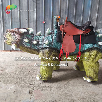 Bom preço. Animatrônico Anquilossauro Caminhando Dinossauros Caminhando Equipamento de Jogos Para Crianças on-line