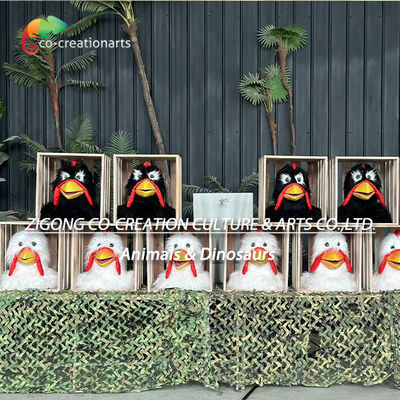 Bom preço. Animatrónico Piano Frango Para A Fazenda Interativo Frango Equipamento de Parque de Jogos Para Jogos ao Ar Livre on-line
