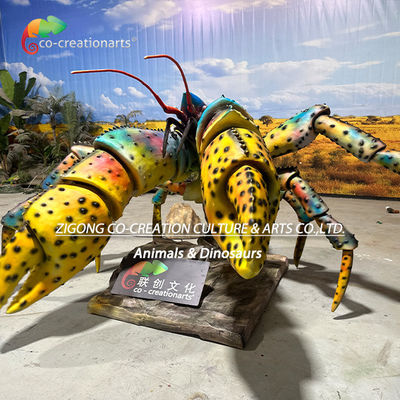 Bom preço. Animais Animatrónicos Simulação Caranguejo Eremita Para Decoração do Parque Temático on-line