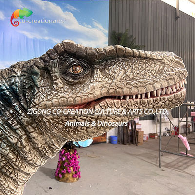 Velociraptor Dinossauro Animatrónico Realista: Exposição Dinâmica de Nível de Museu Com Movimento Realista e Pele Detalhada Para Educação Imersiva