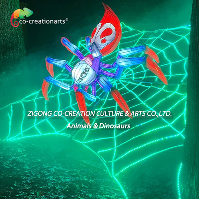Bom preço. Lanterna de luz chinesa de aranha cor de iluminação branca perfeita para decoração de evento on-line